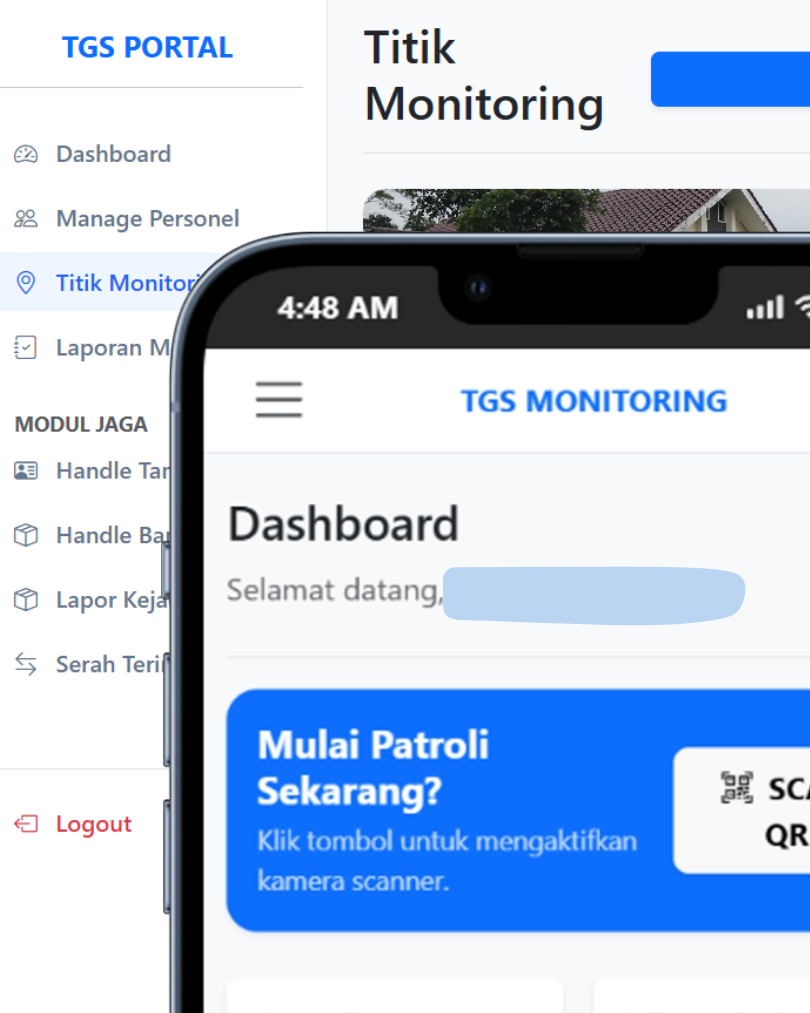 Trins Guard System Mobile Application - PT EDP